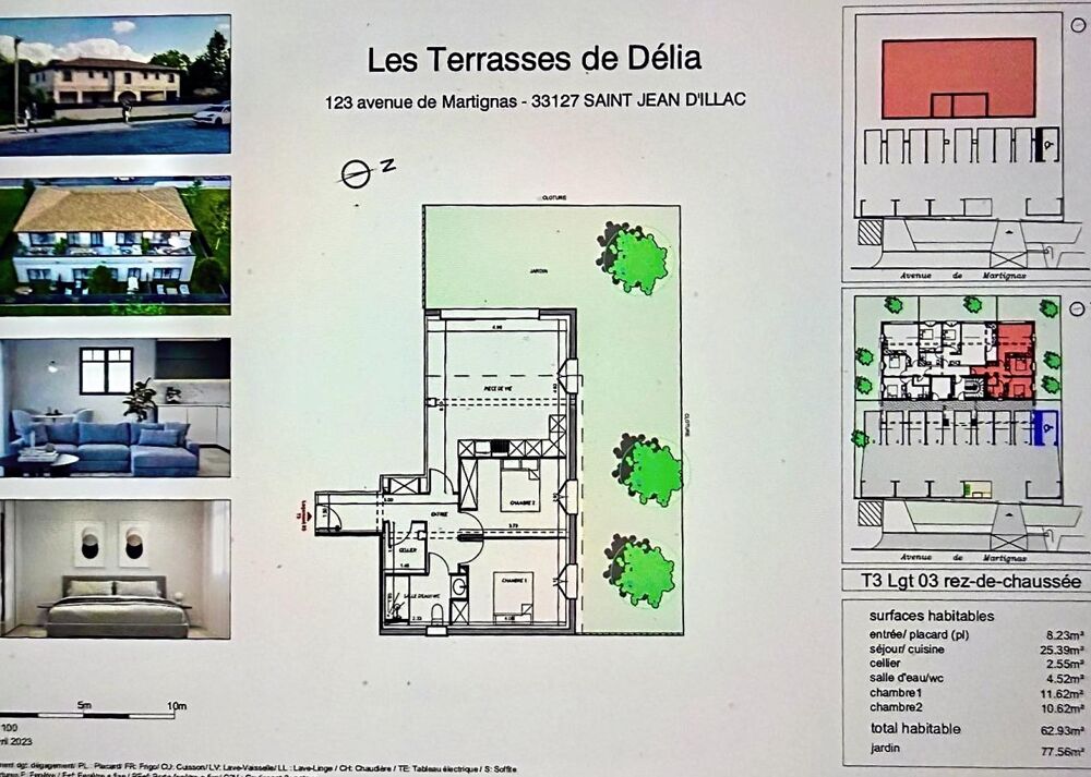 Vente Appartement Appartement 2 chambres avec jardin Saint-jean-d'illac
