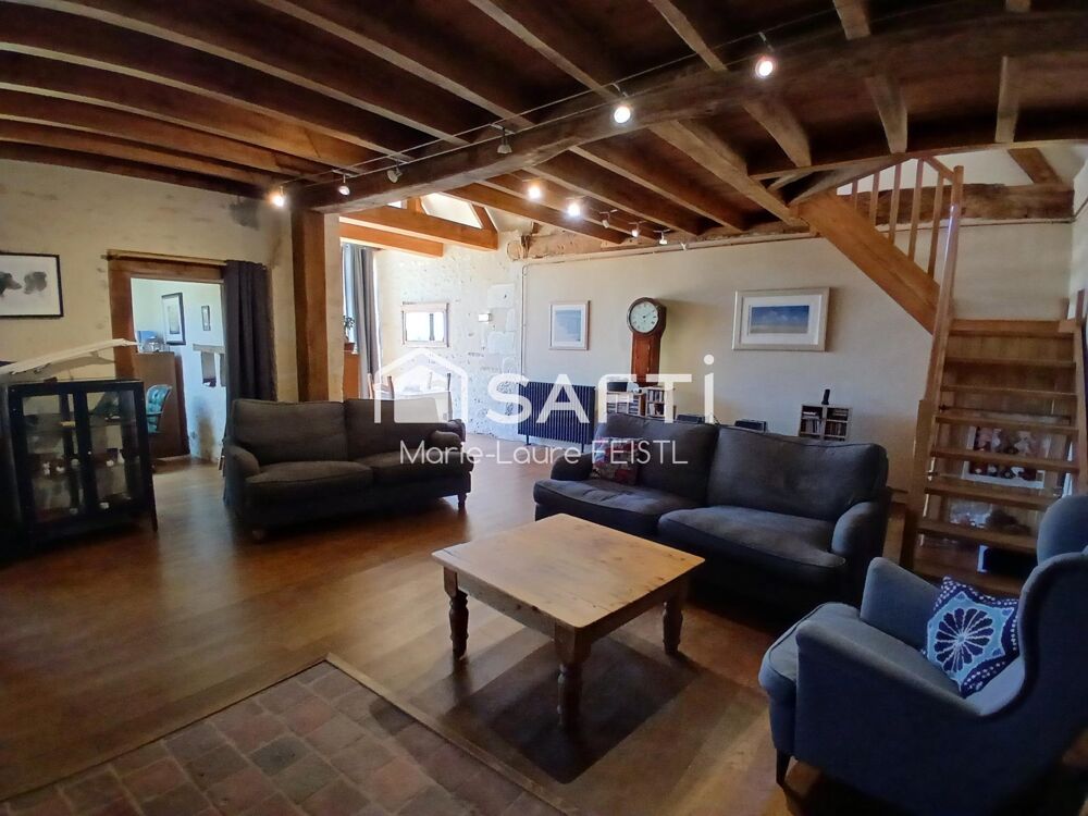 Vente Maison Longères de charme avec 2 gîtes meublés Charnizay