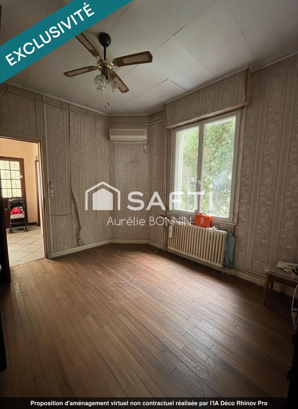 Vente Maison Talence proche de Forum maison de 105m²  à rénover entièrement avec garage et dépendance Talence