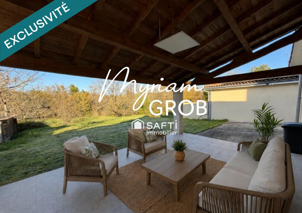 Vente Maison SAINT MARTIAL - Maison de charme entièrement rénovée avec vue dégagée & studio aménagé Montauban
