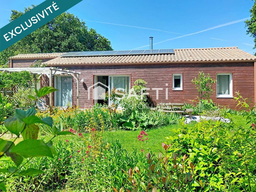 A Aizenay, maison en bois 96 m², 4 chambres