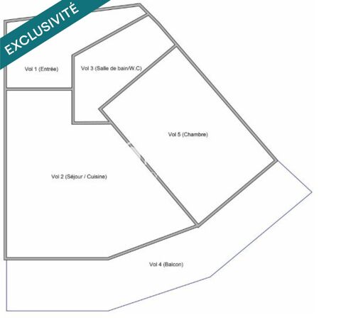  Appartement � louer 2 pi�ces 33 m�