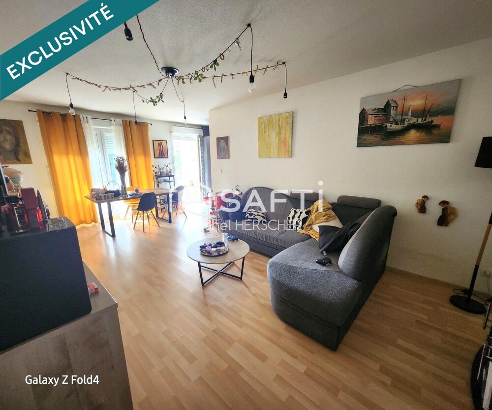 Volgelsheim appartement de 70 m²,garage et parking