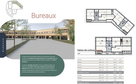   À VENDRE – Cellules commerciales Bâtiments 2 & 3 – Open Park Toussieu 