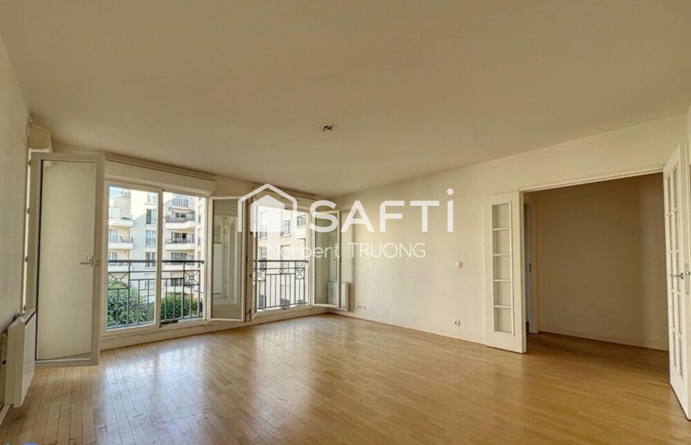 Vente Appartement 73M2 - SEJOUR - CUISINE - 2 CHAMBRES - SDB - LOGGIA - BALCON - CAVE - PARKING Issy-les-moulineaux