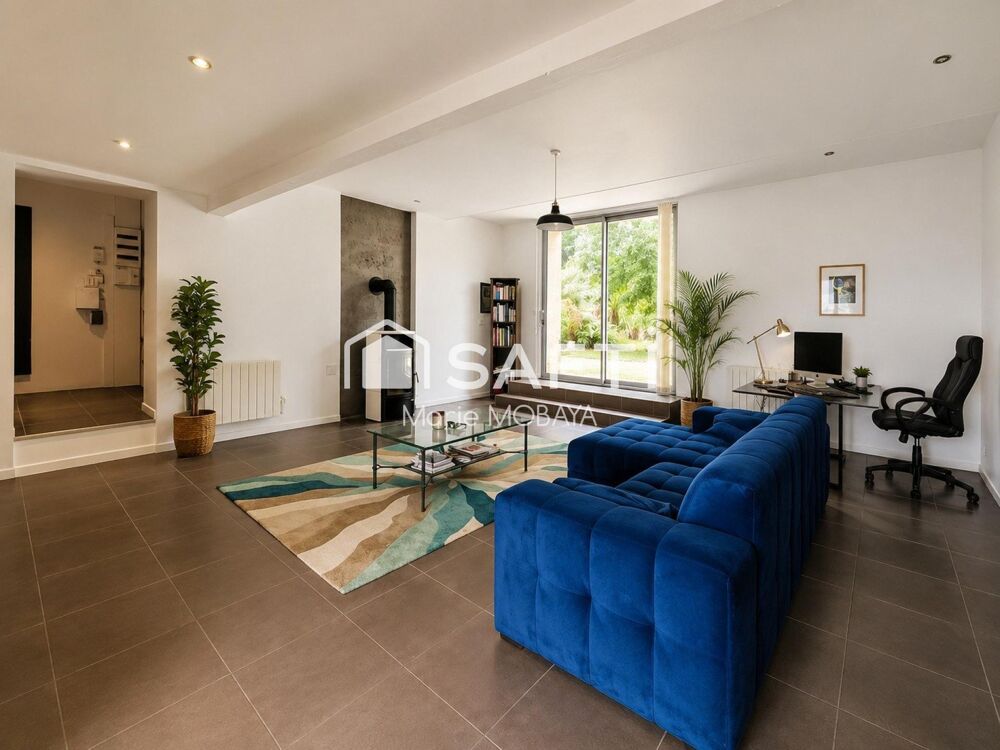 Maison girondine en pierre 6 pièces - 175 m²