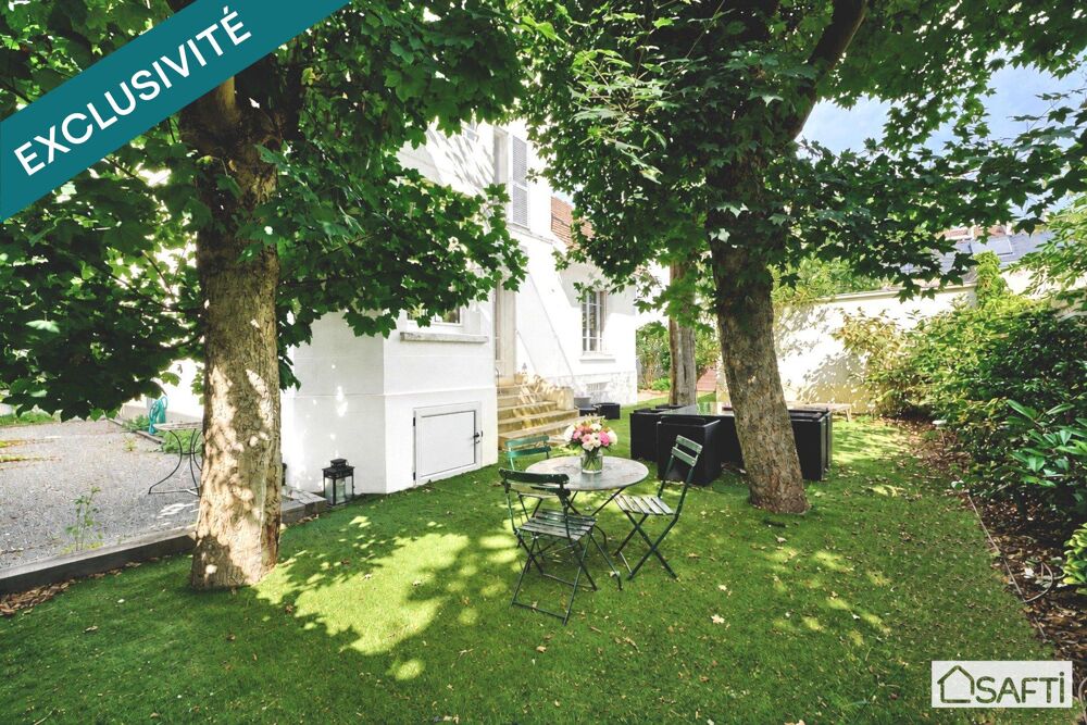 Vente Maison PONT DE LEVALLOIS. Maison de caractère 8 pièces avec JARDIN et GARAGE Courbevoie
