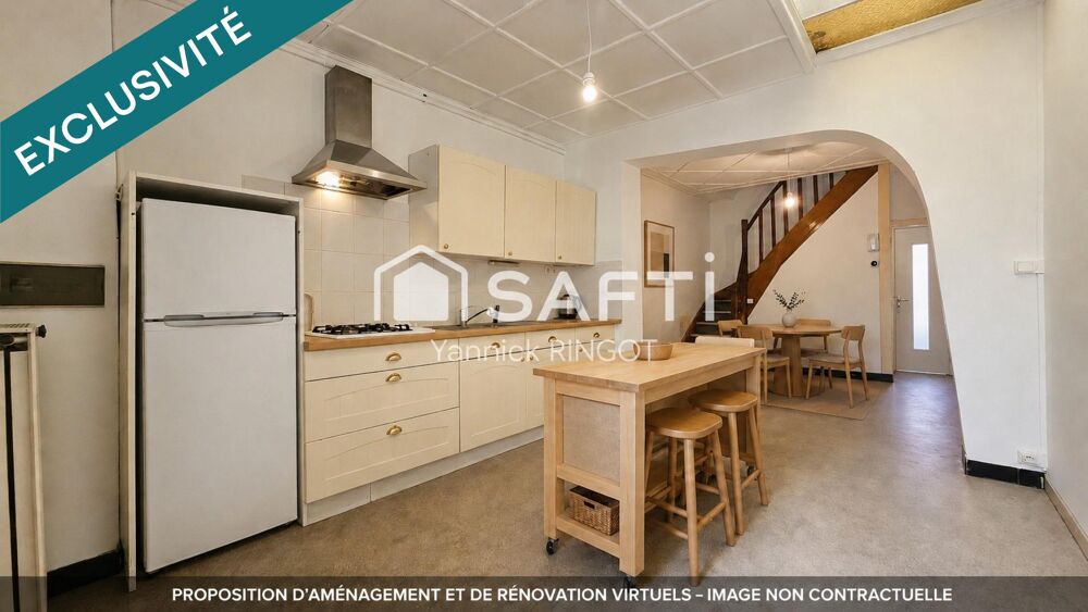 Vente Maison Hypercentre : maison, jardin, garage, double accès Henin-beaumont