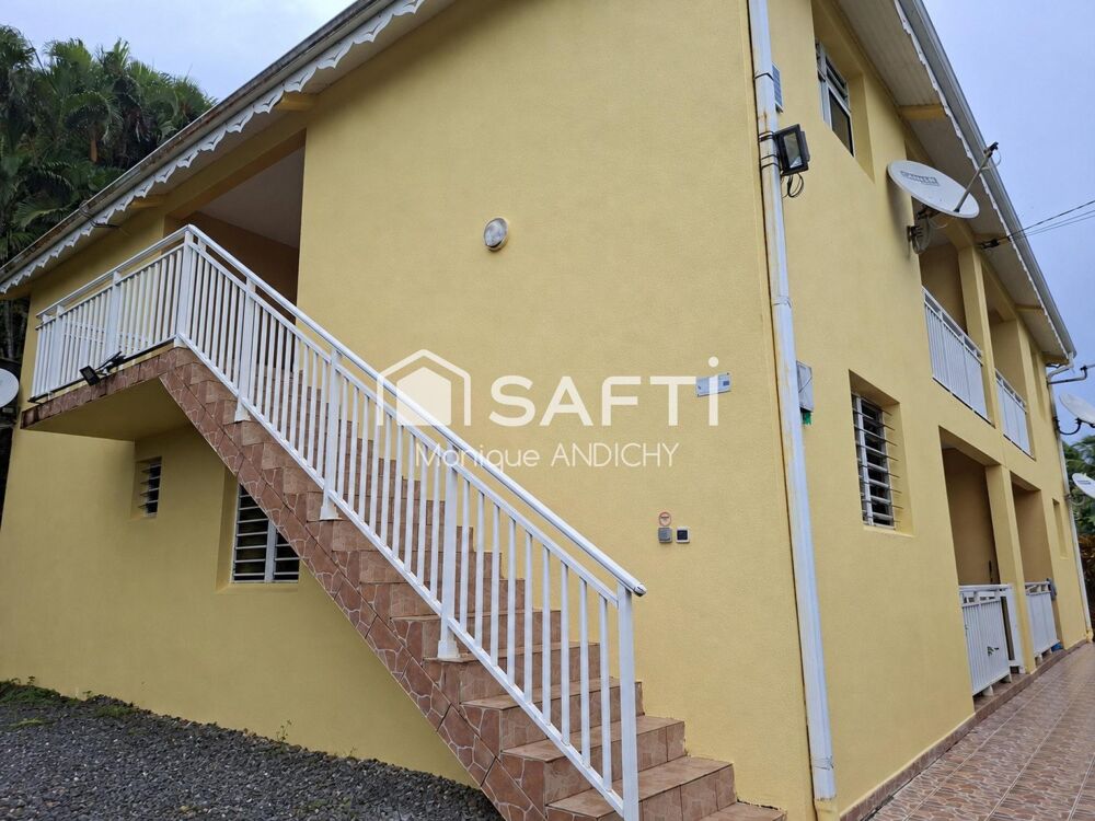 Vente Immeuble Marigot : immeuble 4 F3 loués, vue mer Le marigot
