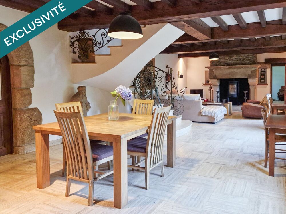 Vente Propriété/Château Manoir du 16ème siècle gîtes ruines hangar Lannion