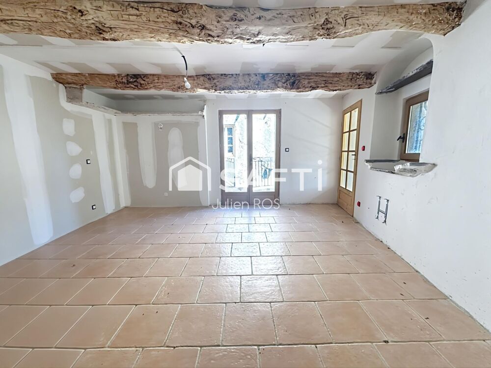 Vente Maison Maison de Village en pierre avec vue panoramique 2 terrasses grange attenante et petite cours village calme Cabrerolles