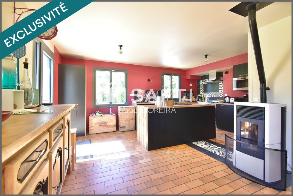 Propriété 5/6 chambres avec grand jardin, sous-sol et garage