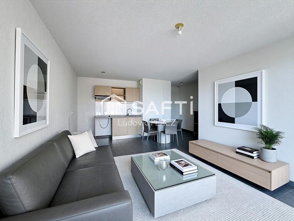 TOURNEFEUILLE (31170)  T3 58 m²  Balcon plein sud  2 parkings sécurisés