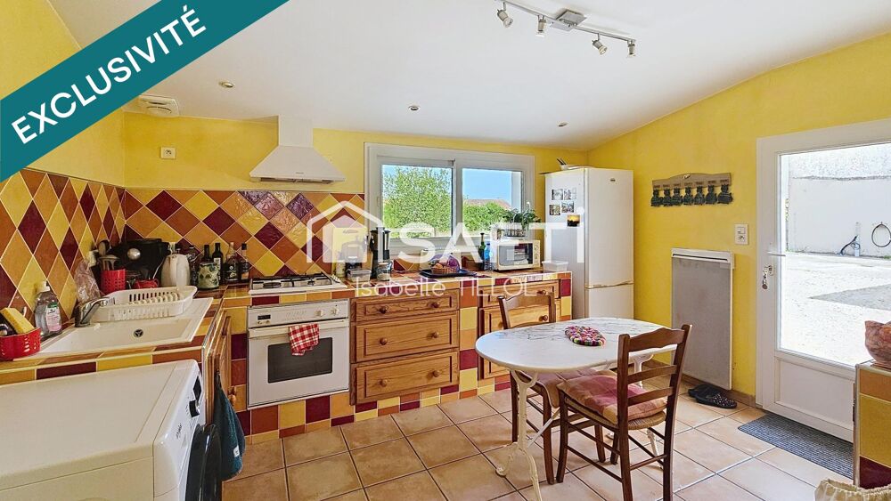 Maison de plain pied et jardin