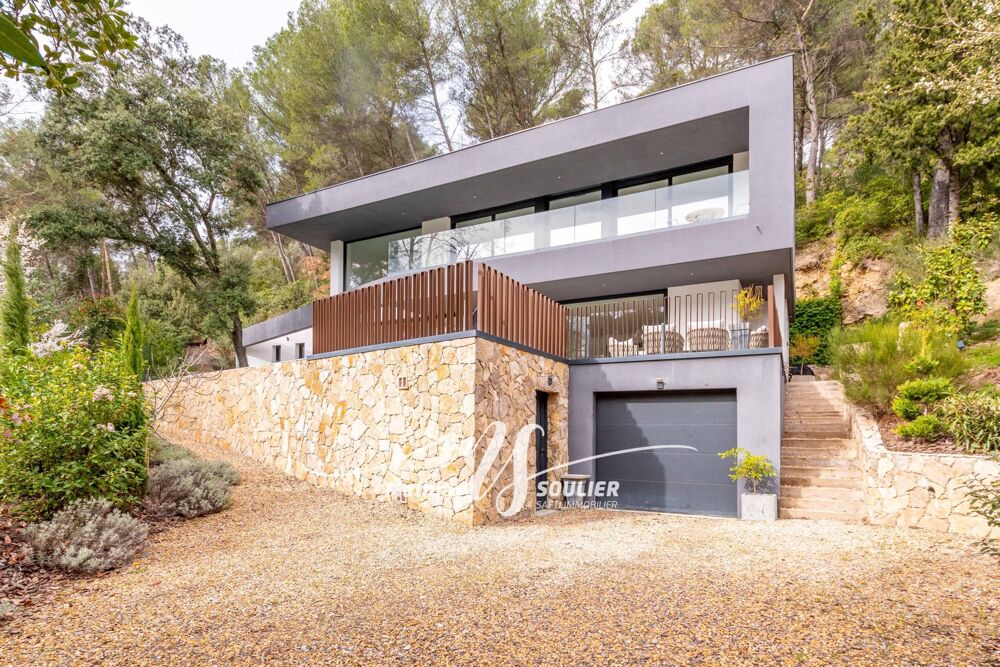 Villa d'architecte récente proche Aix centre 178m²