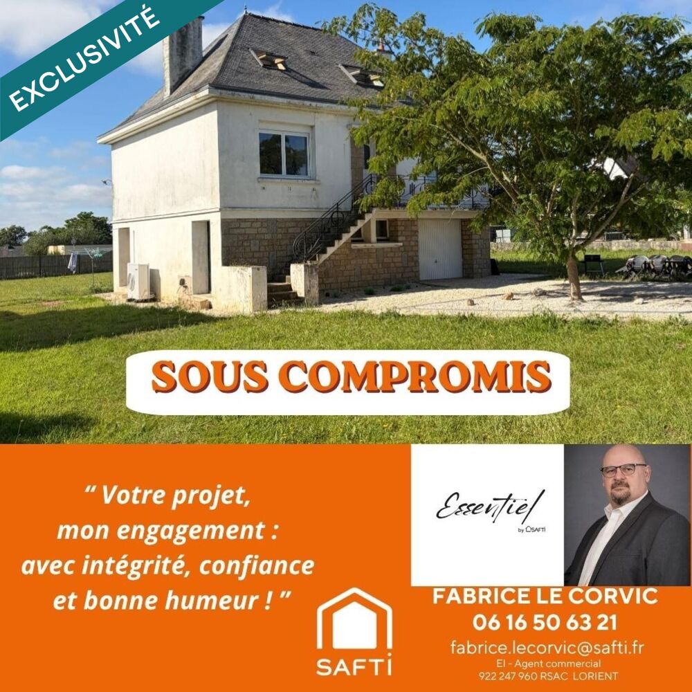 Vente Maison MAISON TRADITIONNELLE SUR SOUS SOL D'ENVIRON  86 M2 SUR TERRAIN DE 1427 M2 CONSTRUCTIBLE PROCHE CENTRE BOURG Guenin