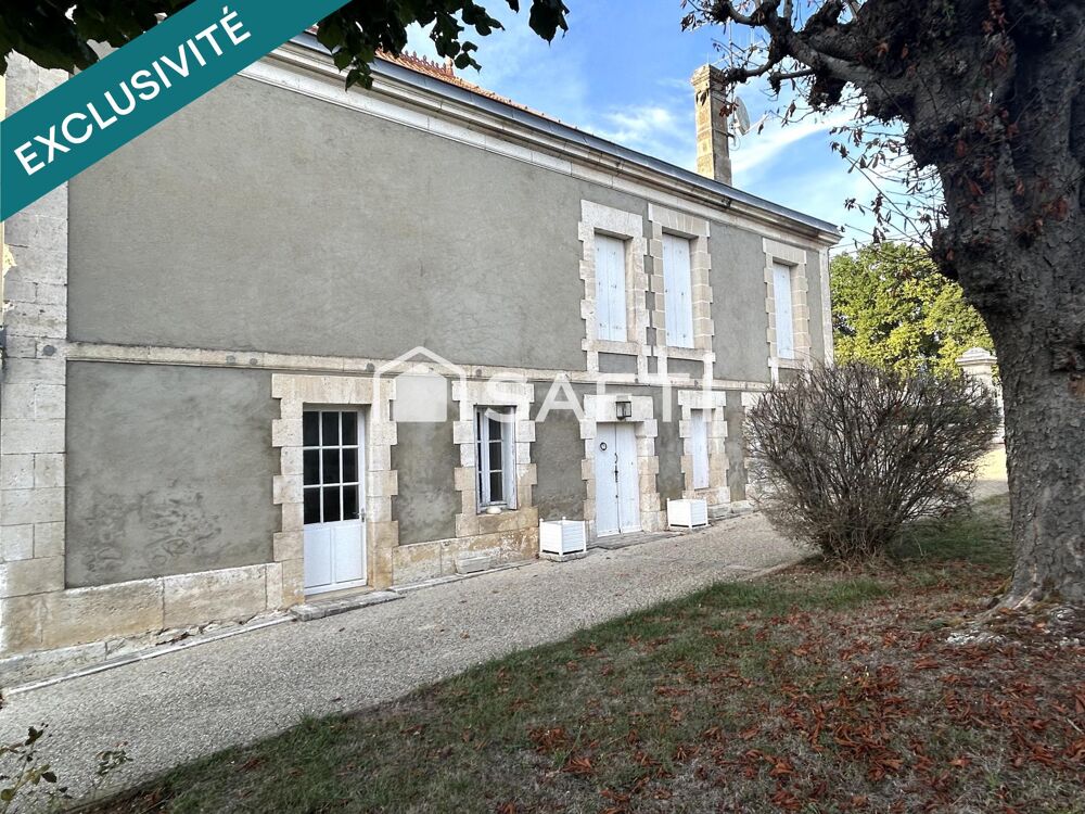 Vente Maison MAISON DE CARACTÈRE DE 1906 AVEC BEAUX VOLUMES  6 CHAMBRES ET GRAND GARAGE Voeuil-et-giget