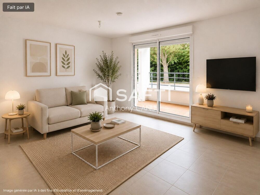 Vente Appartement T2 avec jardin privatif au calme Eysines