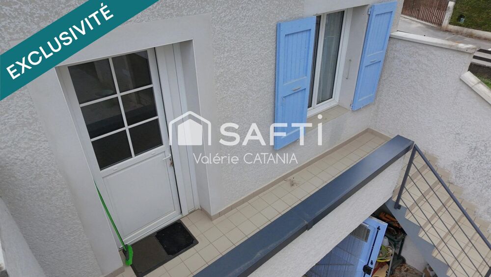 Vente Maison Tullins - Maison mitoyenne de 120m² habitables avec grand garage, cour. Tullins