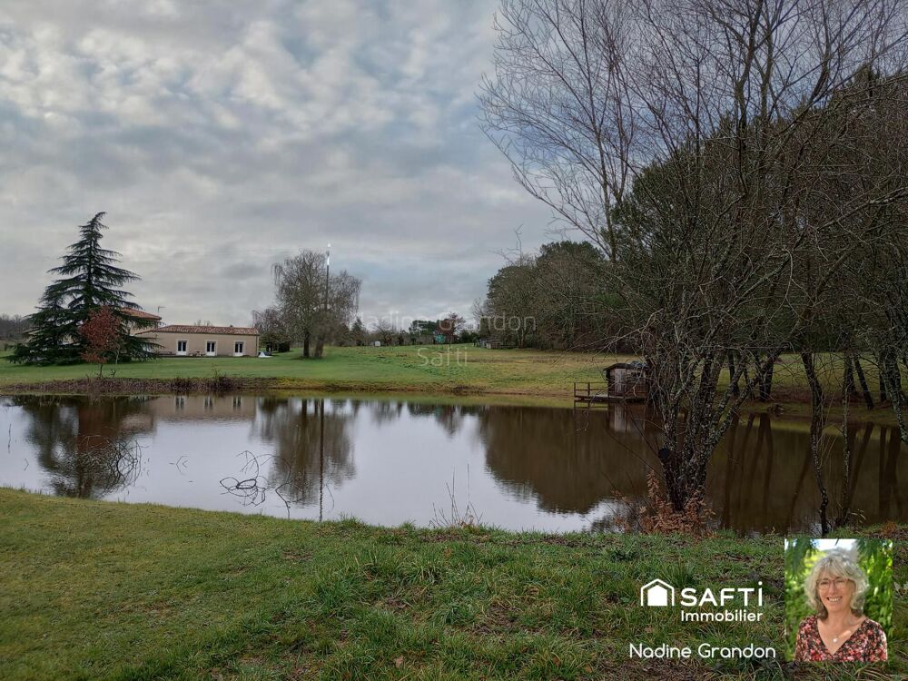 Propriété dexception avec étang privé (en eaux closes)