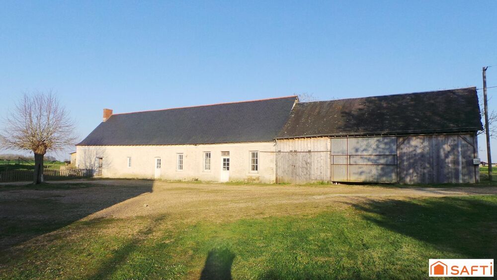 Vente Maison Bien rare ancien corps de ferme avec grange restaurée en maison d'habitation et longère Noyant villages