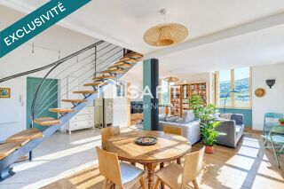 Vente Appartement Duplex 137 m², 4 chb, Château XIIe, vue panoramique Vaux-en-beaujolais