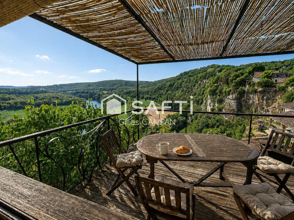 Vente Maison Maison de village à Calvignac en position dominante au coeur du Parc Naturel Régional Calvignac