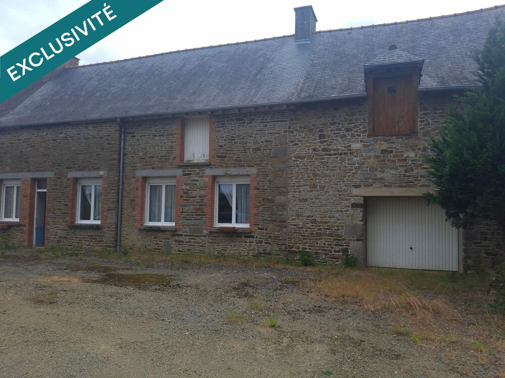 Vente Maison Longère à rénover, terrain 2038 m 2 - à 5 mn de la Gare de Montreuil-sur -ille, Axe Rennes-St Malo. Montreuil-sur-ille