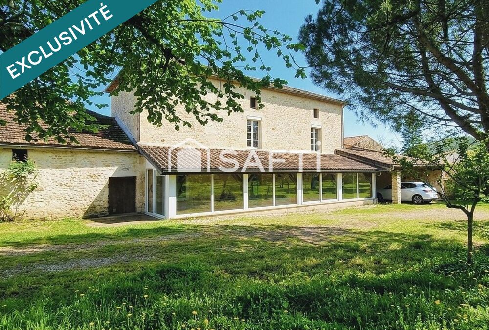 Vente Maison Charme d'antan, grand volume, potentiel pour activité artisanale ou mécanique Soturac