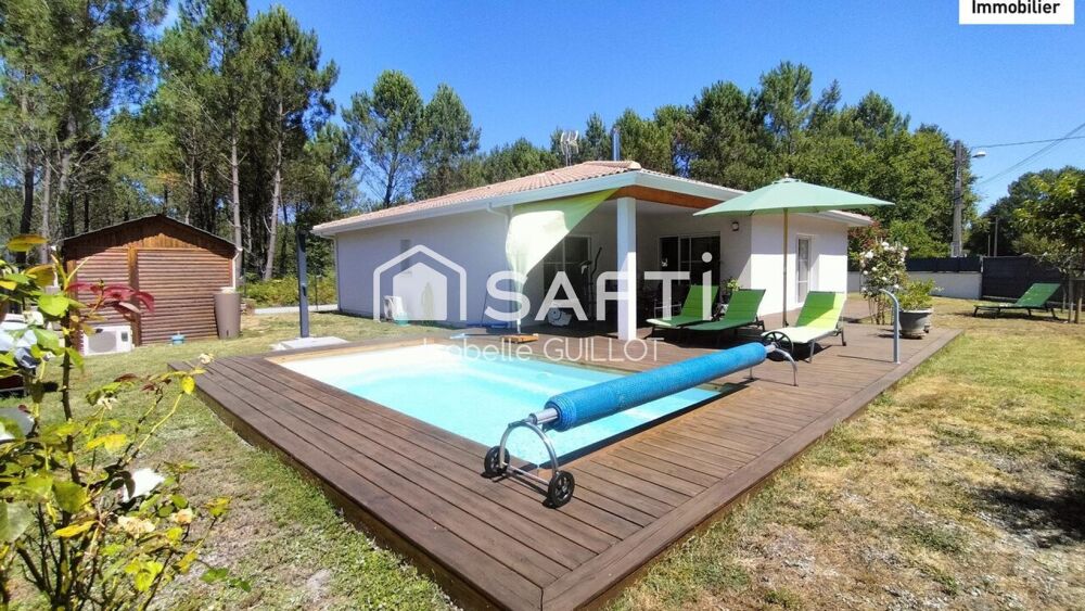 Maison 3 chambres avec piscine et garage