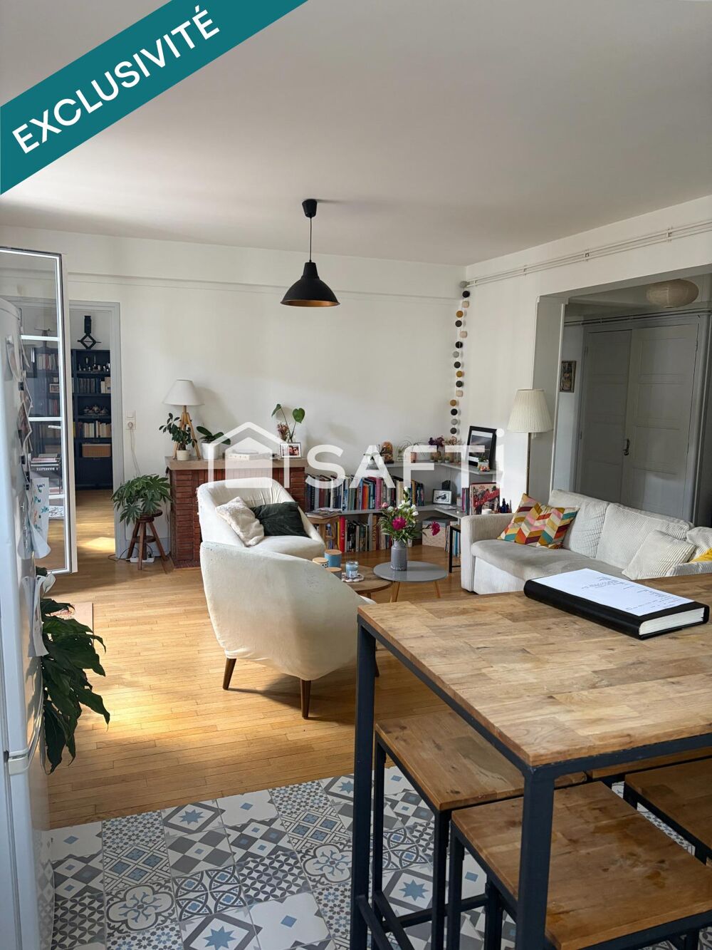 appartement soigné avec terrasse au centre ville