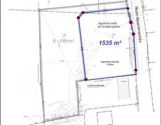  Terrain � vendre 1535 m�