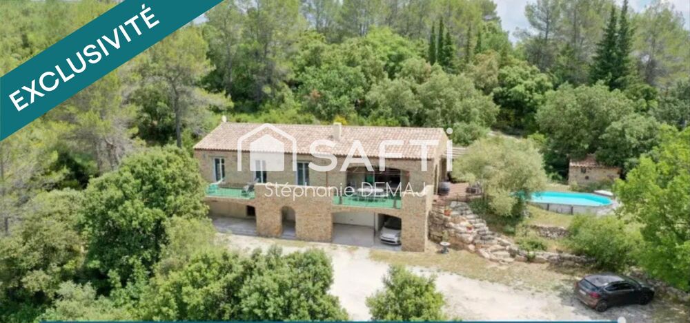 Vente Maison Vaste propriété en PIERRES- GARAGE-PISCINE-FORAGE Besse-sur-issole