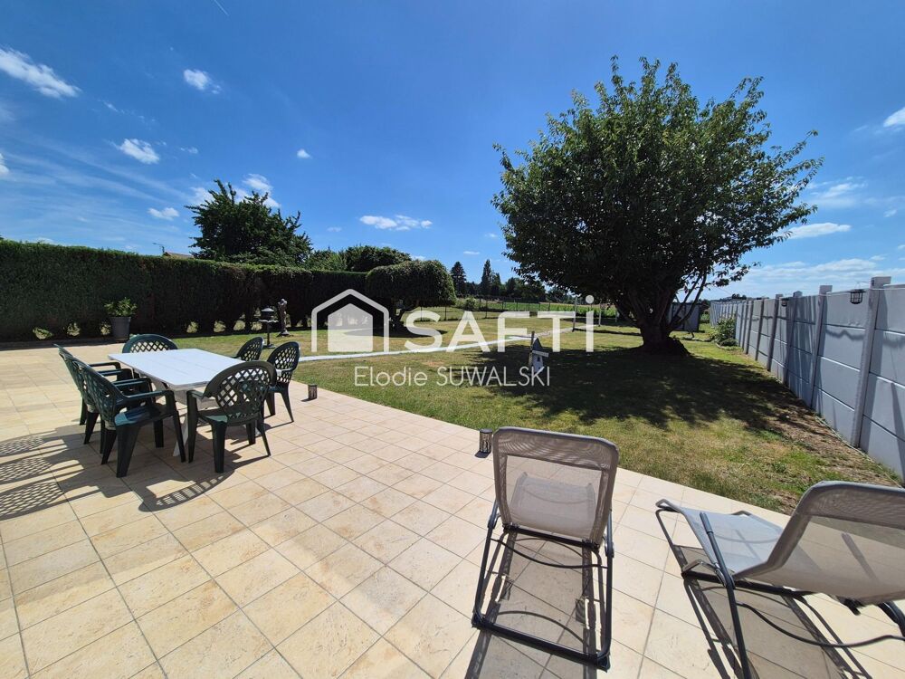 Vente Maison VÉRITABLE COUP DE CŒUR – MAISON INDIVIDUELLE DE PLAIN-PIED ENTIÈREMENT RÉNOVÉE AVEC SOUS-SOL AMÉNAGÉ ET VUE DÉGAGÉE SUR LA CAMPA Cambrai