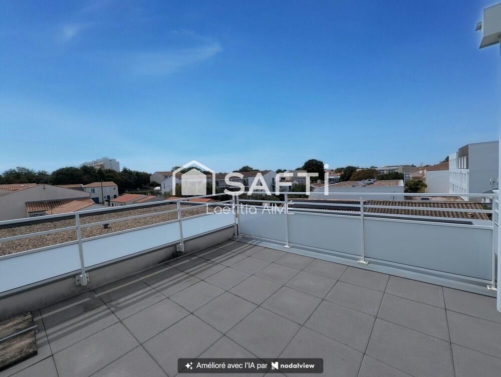 Vente Appartement Appartement T2 avec grande terrasse et parking couvert La rochelle