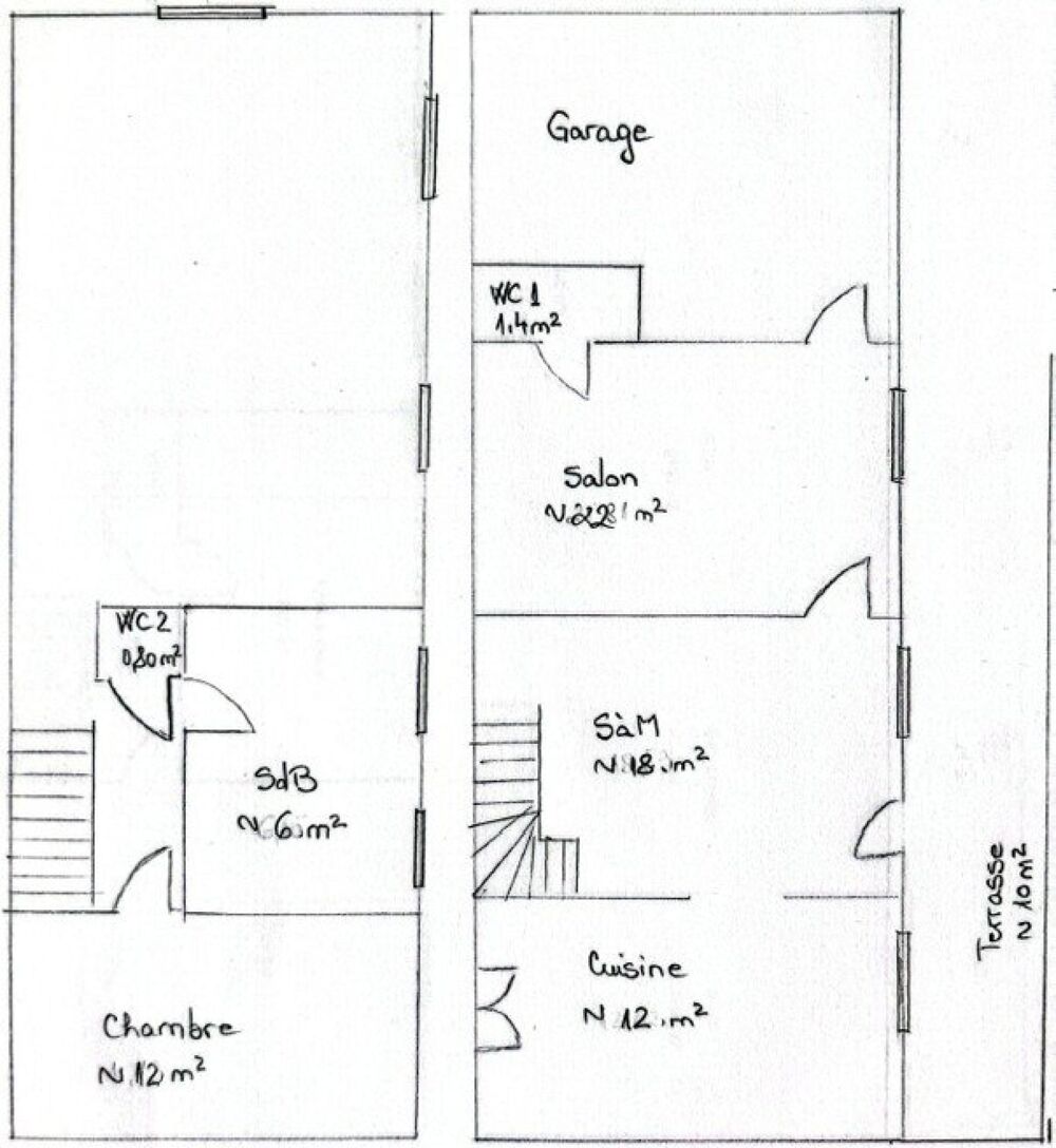 Vente Maison Longère en pierre - charme, potentiel et cadre privilegié Autheuil-en-valois