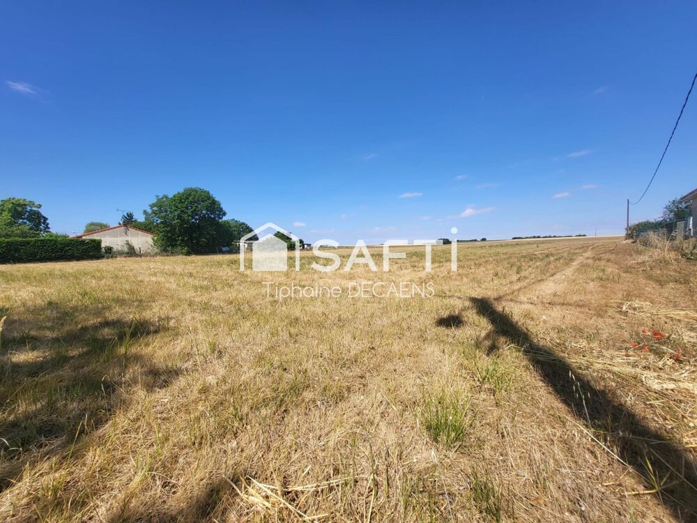 Vente Terrain Terrain constructible, autorisation de construction de 2 maison sur cette parcelle Champigny en rochereau