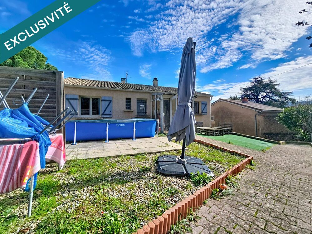 Vente Maison Une villa familiale de 110 m² avec balcon et vue dégagée sur les hauteurs de Lamalou-les-Bains. Lamalou-les-bains