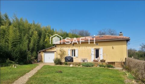   Maison ancienne aux murs �pais, vue d�gag�e, jardin agr�able, village accessible � pied, stationnement camping-car, garage, DPE Maison - 5 pi�ce(s) - 84 m�