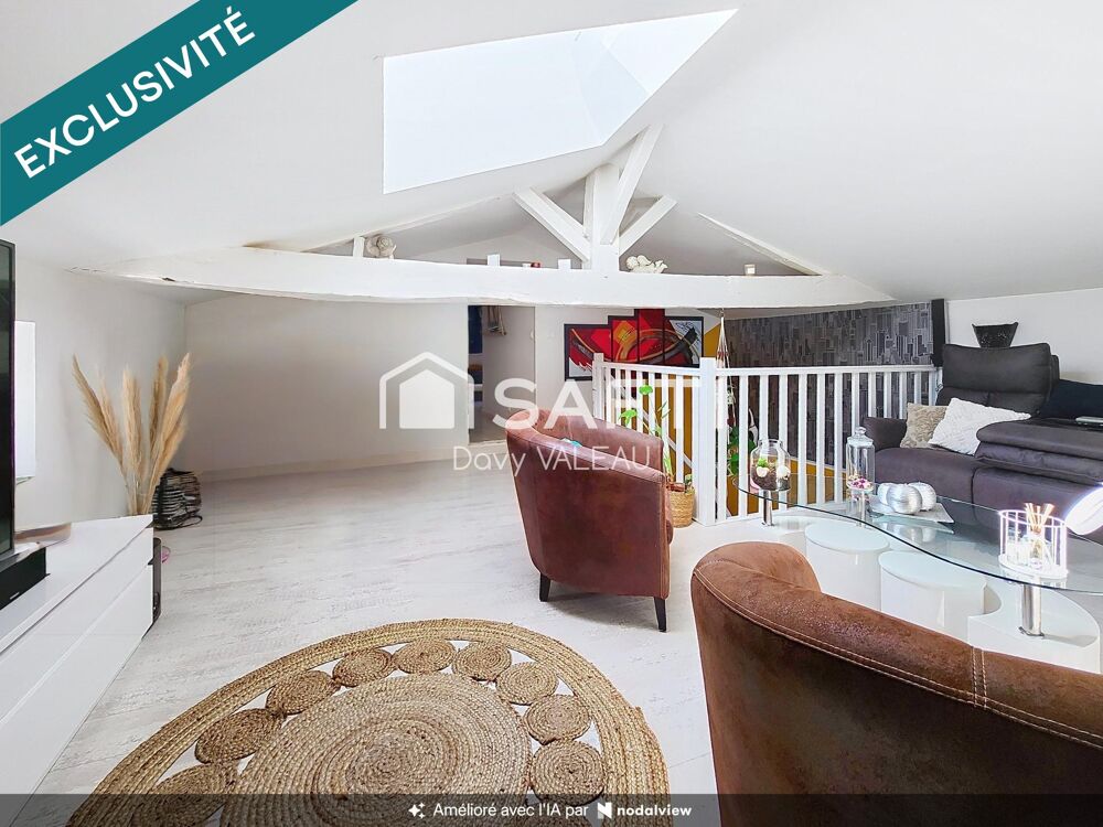 Maison 3 chambres de 160m² sur terrain clos