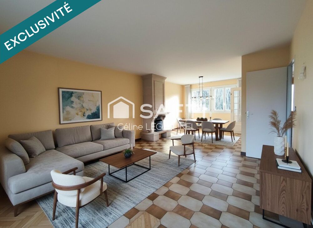 Vente Maison Maison familiale 155 m� � 7 chambres � Sous-sol total � Terrain 1 070 m� Houdan