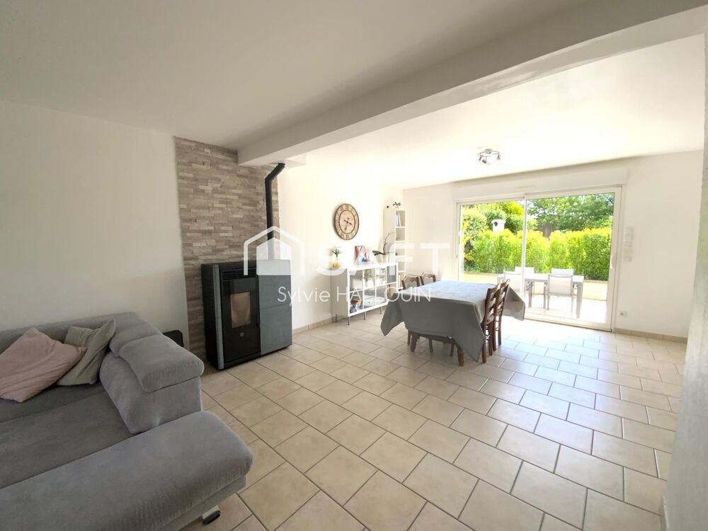 Pavillon 4/5 ch 133m² DPE C, terrain clos 1250m²