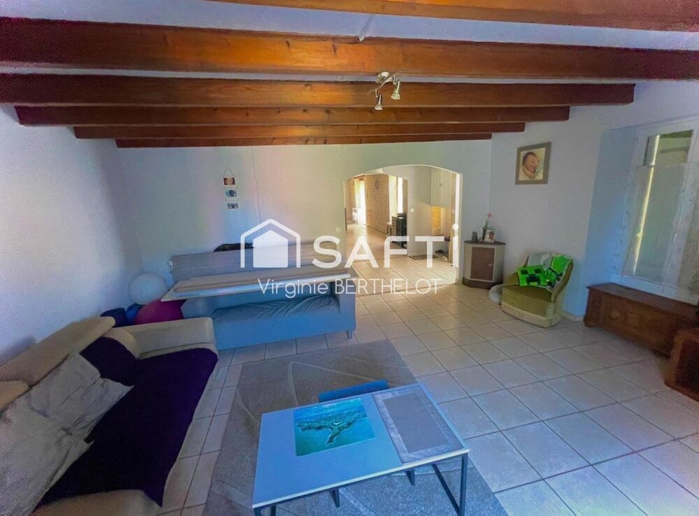 MAISON EN PIERRE/3CHAMBRES/CAVE/GARAGE A BECELEUF!