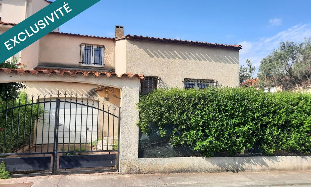 Vente Maison Villa 3 faces avec piscine à 200 m du lac! Villeneuve-de-la-raho