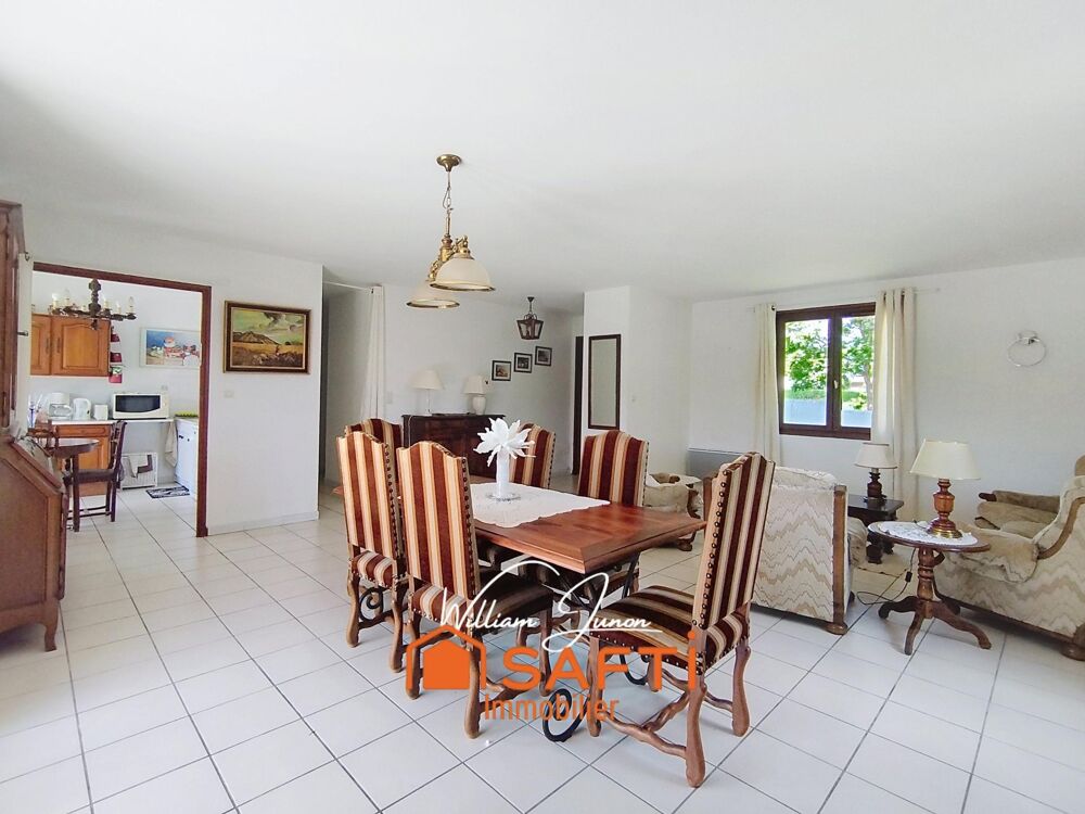 Maison 3 chambres avec piscine, idéal famille