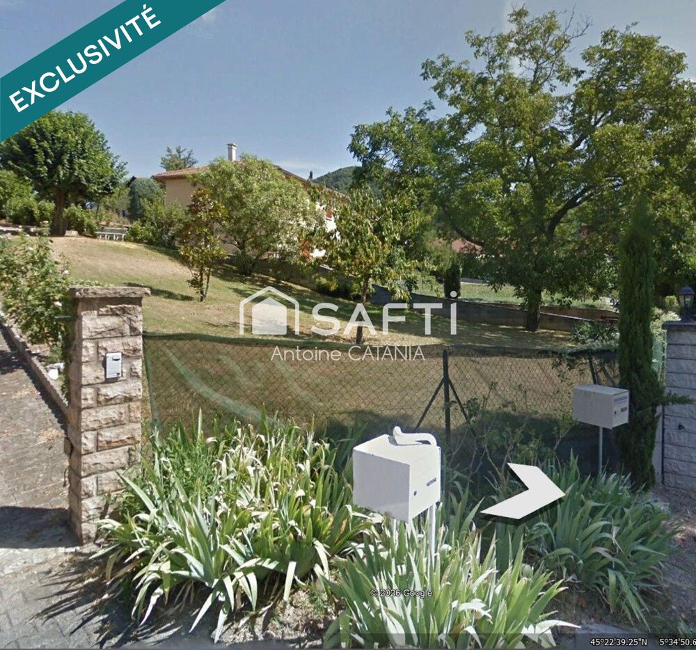 Vente Terrain Voiron - Terrain constructible de 376m² Voiron
