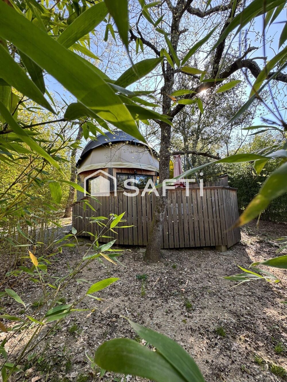 Vente Maison Lodge en bois en pleine nature Saint-alban-auriolles