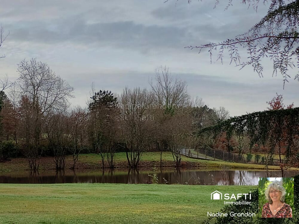 Propriété dexception avec étang privé (en eaux closes)