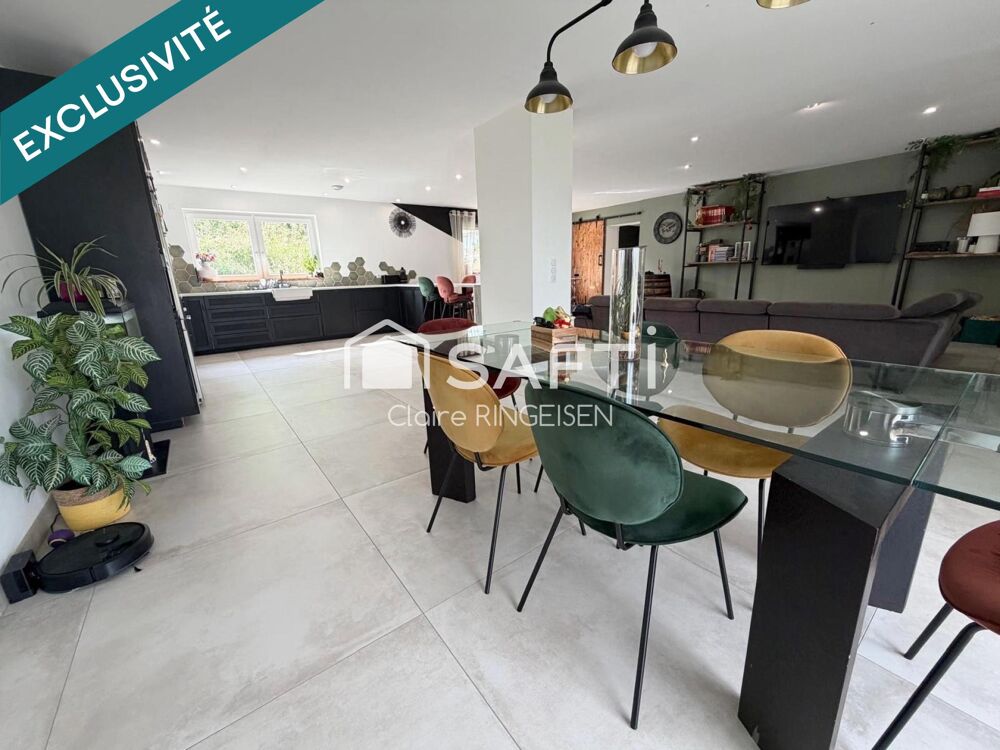 Jolie maison de plain-pied - Local commercial - Deux grands garages - Hangar