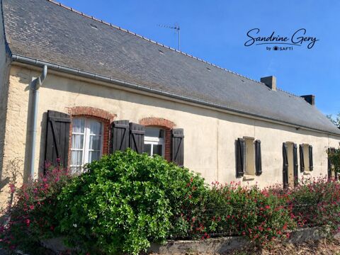   Longère  avec jardin, garage et grenier aménageable offrant un beau potentiel d'évolution. Maison - 6 pièce(s) - 107 m²